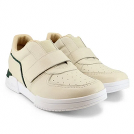 Tênis Casual Usaflex Bicolor OFF White Fechoflex