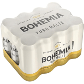 Imagem da oferta Pack de Cerveja Bohemia Puro Malte 473ml - 12 Unidades