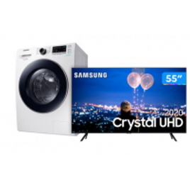 Imagem da oferta Lava e Seca Samsung 11kg WD11M4453J - 12 Programas de Lavagem Branca + Smart TV 55”