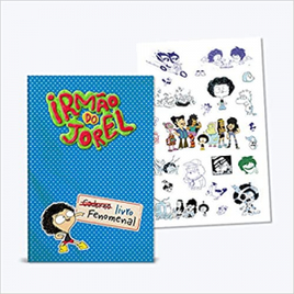 Livro Irmão do Jorel: Livro Fenomenal + Cartela de Adesivos - Irmão Do Jorel