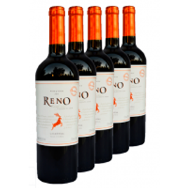 Imagem da oferta Kit de Vinhos Tintos Chilenos Reno Carménère 5 garrafas - Vivavinho