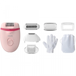 Depilador Elétrico Philips BRE285/00 Removedor com 07 Acessórios 2 velocidades Bivolt