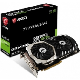 Imagem da oferta Placa de Vídeo MSI GeForce GTX 1070 Ti Titanium 8G GDDR5 PCI-EXP