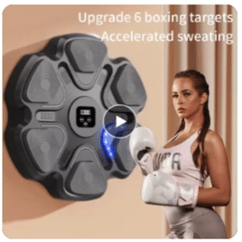 Imagem da oferta Smart Music Boxing Machine para adultos e crianças Sports Fitness Trainer Home Exercício Response Boxing Wall Targe