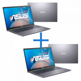 Kit Notebooks Asus i5-1035G1 8GB 1TB SSD 256GB Geforce MX130 X515JF-EJ214T + Asus i5-1035G1 8GB SSD 512GB Intel HD graphics 620 X515JA-EJ1045T