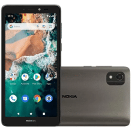 Imagem da oferta Smartphone Nokia C2 2nd Edition 4G 32 GB Tela 5,7" Cinza Câmera Com IA Android, NK085