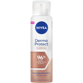 Imagem da oferta 2 Unidades Desodorante Antitranspirante Aerossol Nivea Derma Protect Clinical - 150ml