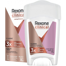 Desodorante Antitranspirante Feminino Rexona Clinical Classic 48G