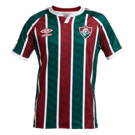 Imagem da oferta Camisa Fluminense I 20/21 s/n° Torcedor Umbro Masculina - Vinho+Verde