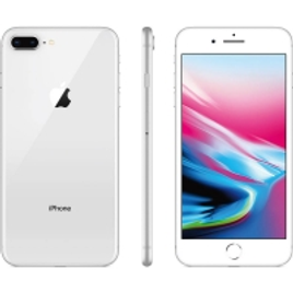 Imagem da oferta iPhone 8 Plus 64gb Silver Tela 5.5” iOS 12 4G Câmera 12 MP - Apple