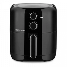 Imagem da oferta Fritadeira Elétrica Air Fryer Multilaser Gourmet sem Óleo 42 Litros 127v Preta - CE190