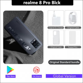 Imagem da oferta Smartphone Realme 8 Pro 8GB 128GB 50W - Versão Global Internacional