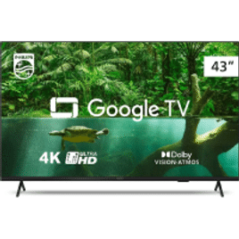 Imagem da oferta Smart TV Philips 43" UHD 4K LED 4 HDMI Google TV - 43PUG7408/78