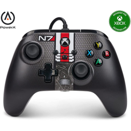Imagem da oferta Controle com fio PowerA Enhanced Xbox Series X|S – Mass Effect N7