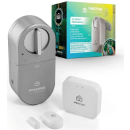 Imagem da oferta Kit Smart Fechadura Wi-Fi Positivo Casa Inteligente Conexão Bluetooth 5.0