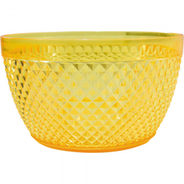 Imagem da oferta Bowl Redondo Diamantado 750ml Amarelo