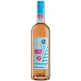 Imagem da oferta 4 Unidades Vinho Rosé Seco Rosé Piscine Sea Sun França 750ml