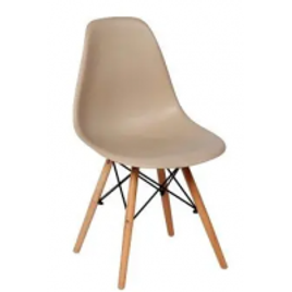 Imagem da oferta Cadeira Charles Eames Eiffel Dkr Wood - Design Nude
