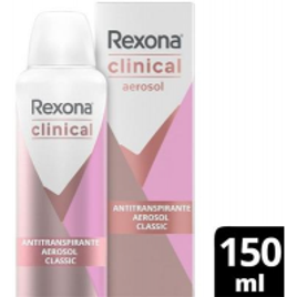 Desodorante Aerosol Rexona Clinical Classic 150ml