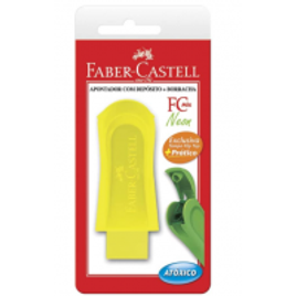 Imagem da oferta Apontador com Deposito e Borracha Fc Mix Faber-Castell SM/124BORSZF