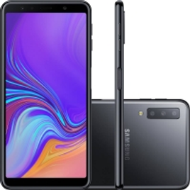 Imagem da oferta Smartphone Samsung Galaxy A7 64GB Dual Chip Android 8.0 Tela 6" Octa-Core 2.2GHz 4G Câmera Triple - Preto nas Lojas Amer