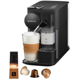 Máquina de Café Nespresso New Lattissima One Black com Kit Boas Vindas - Preto
