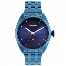 Imagem da oferta Relógio Akium Masculino Aço Azul - TMG6982N2