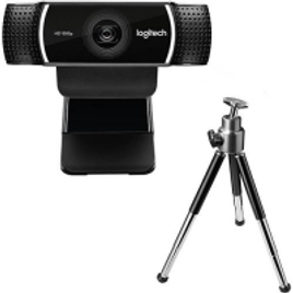 Webcam Gamer Logitech C922 Pro Stream Full HD 1080p + Tripé