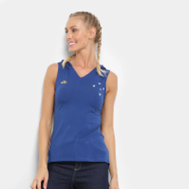 Imagem da oferta Camiseta Cruzeiro Drift Feminina - Azul