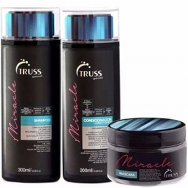 Imagem da oferta Truss Miracle Kit Shampoo 300ml + Condicionador 300ml + Máscara 180g