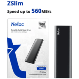 Imagem da oferta SSD Externo NVMe M.2 Netac 250GB