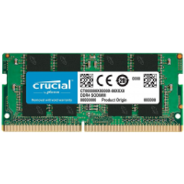 Imagem da oferta Memória RAM Crucial 8GB 2666MHz DDR4 Para Notebook CL19 - CT8G4SFRA266
