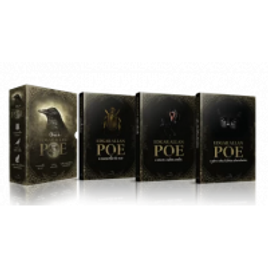 Imagem da oferta Box Edgar Allan Poe - Histórias Extraordinárias - 3 Volumes - Acompanha Pôster