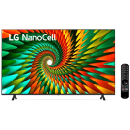 Imagem da oferta Smart TV LG 4k Nanocell 55" Thinq Ai Alexa Google Assistente - 55NANO77SRA