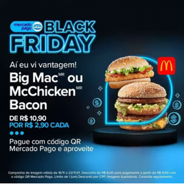 Imagem da oferta Big Mac ou McChicken Bacon por