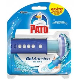 Imagem da oferta 2 Unidades Desodorizador Gel Adesivo Aplicador e Refil Marine 6 Discos - Pato