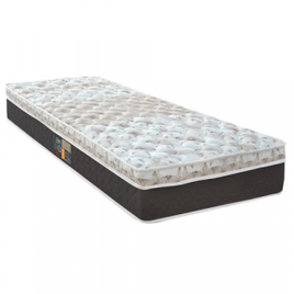 Imagem da oferta Colchão Solteiro Castor Sleep Class Híbrido com Euro Pillow e Molas Ensacadas 25x88x188 cm