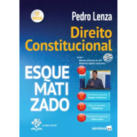 Imagem da oferta Livro Direito Constitucional Esquematizado 2020 - 24ª Edição - Pedro Lenza