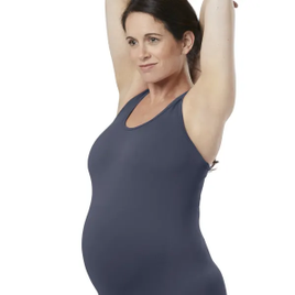 Imagem da oferta Regata Seamless Maternity Azul Reebok
