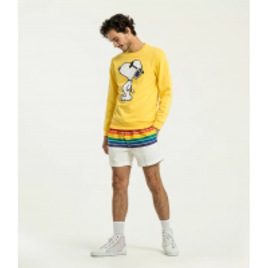 Imagem da oferta Blusão em Moletom com Estampa Snoopy Amarelo