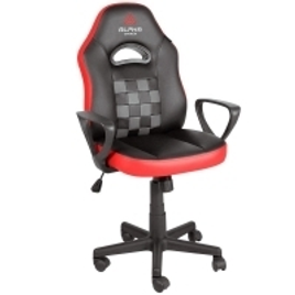 Imagem da oferta Cadeira Gamer Alpha Gamer Nova Junior Black Red