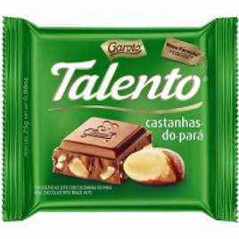 Imagem da oferta Chocolate Talento c/ Castanha do Pará 25g - 15 Unidades - Garoto