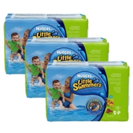 Imagem da oferta Fraldas Huggies Little Swimmers Mar e Piscina Regular P - Kit com 36 Unidades