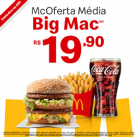 Imagem da oferta McOfertas BigMac