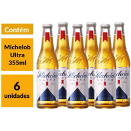 Imagem da oferta 6 Unidades Cerveja Michelob Ultra Light Lager 355ml