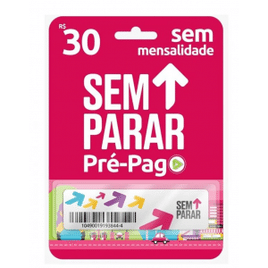 Imagem da oferta Gift Card Sem Parar R$30,00 Pré Pago