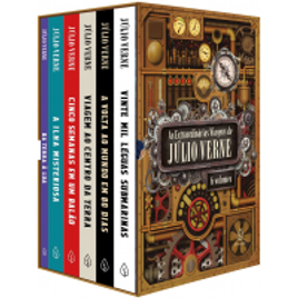 Box de Livros as Extraordinárias Viagens de Júlio Verne (6 Volumes) - Júlio Verne