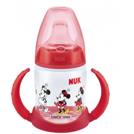 Imagem da oferta Copo de Treinamento First Choice Minnie Mouse - NUK - vermelho - 150 ml
