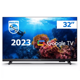 Imagem da oferta Smart TV Philips 32" Google TV HD Comando de Voz HDR10 WiFi 5G Bluetooth 3 hdmi - 32PHG6918/78