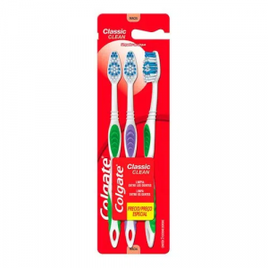 Imagem da oferta Escova Dental Colgate Classic Clean 3 Unidades